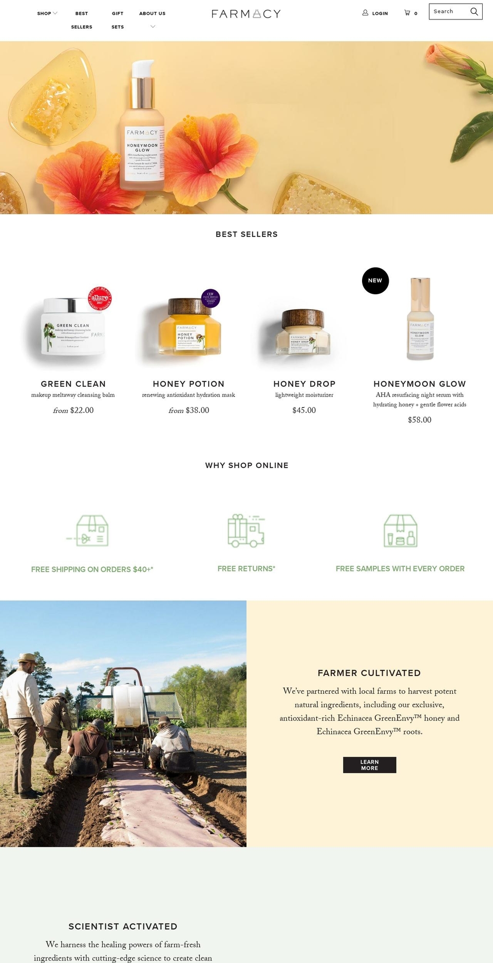 farmacy.company shopify website screenshot