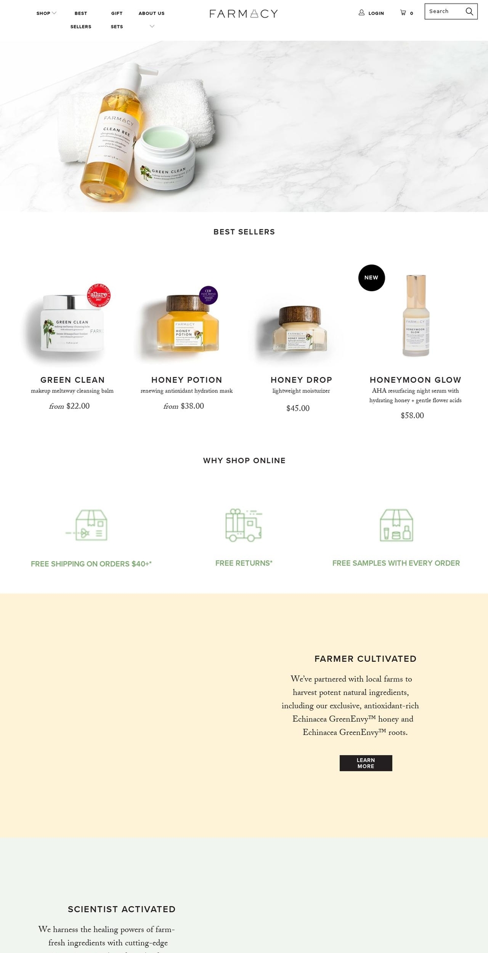 Farmacy (Prod, 20180702-rc1) - Checkout Upgrade Shopify theme site example farmacycare.com