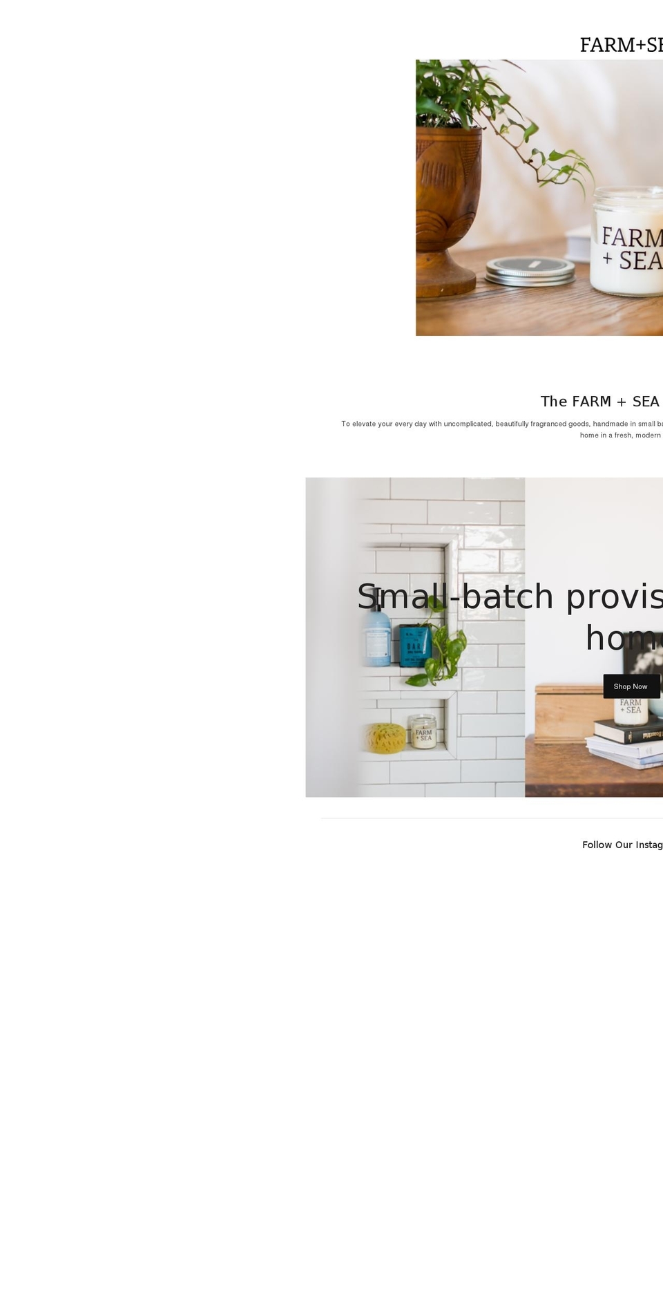 farmandsea.com — Shopify storefront screenshot