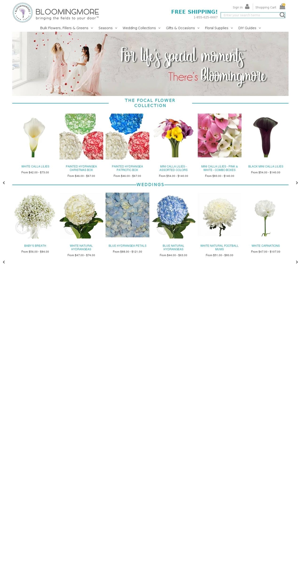 Bloomingmore Shopify theme site example farmdirectflowerstoalaska.com