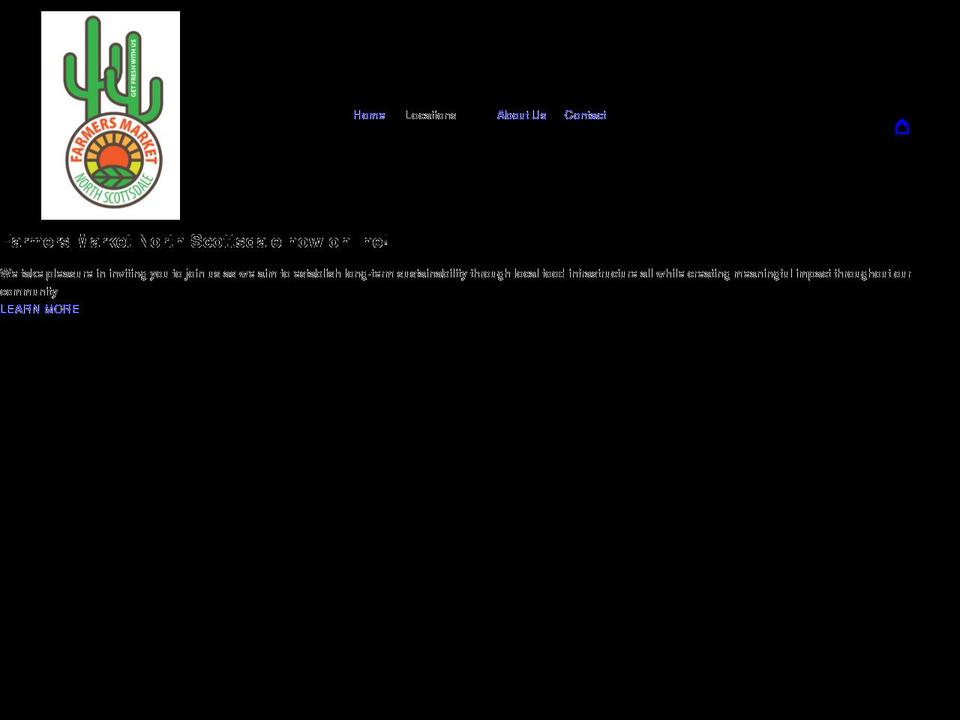 farmersmarket-northscottsdale.com shopify website screenshot