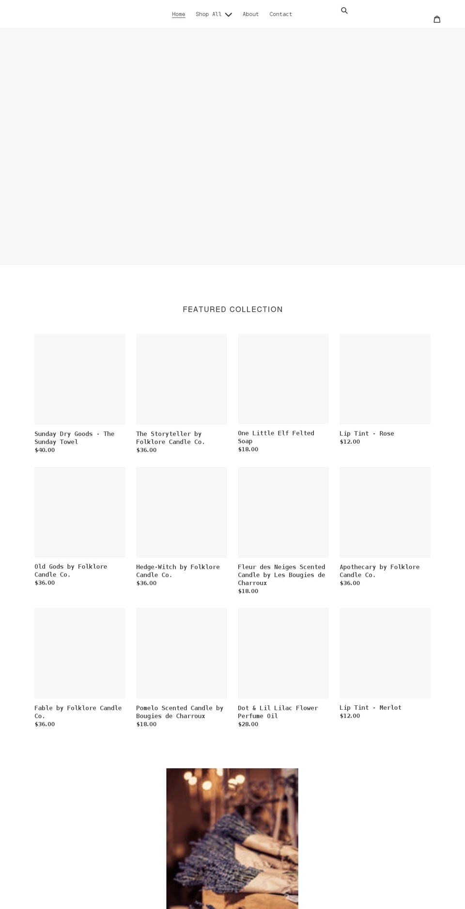 farmhouseinprovence.ca shopify website screenshot