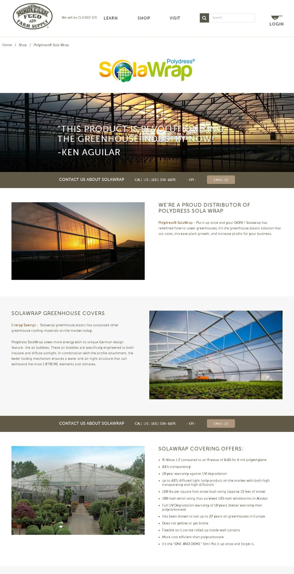 farmright.net shopify website screenshot