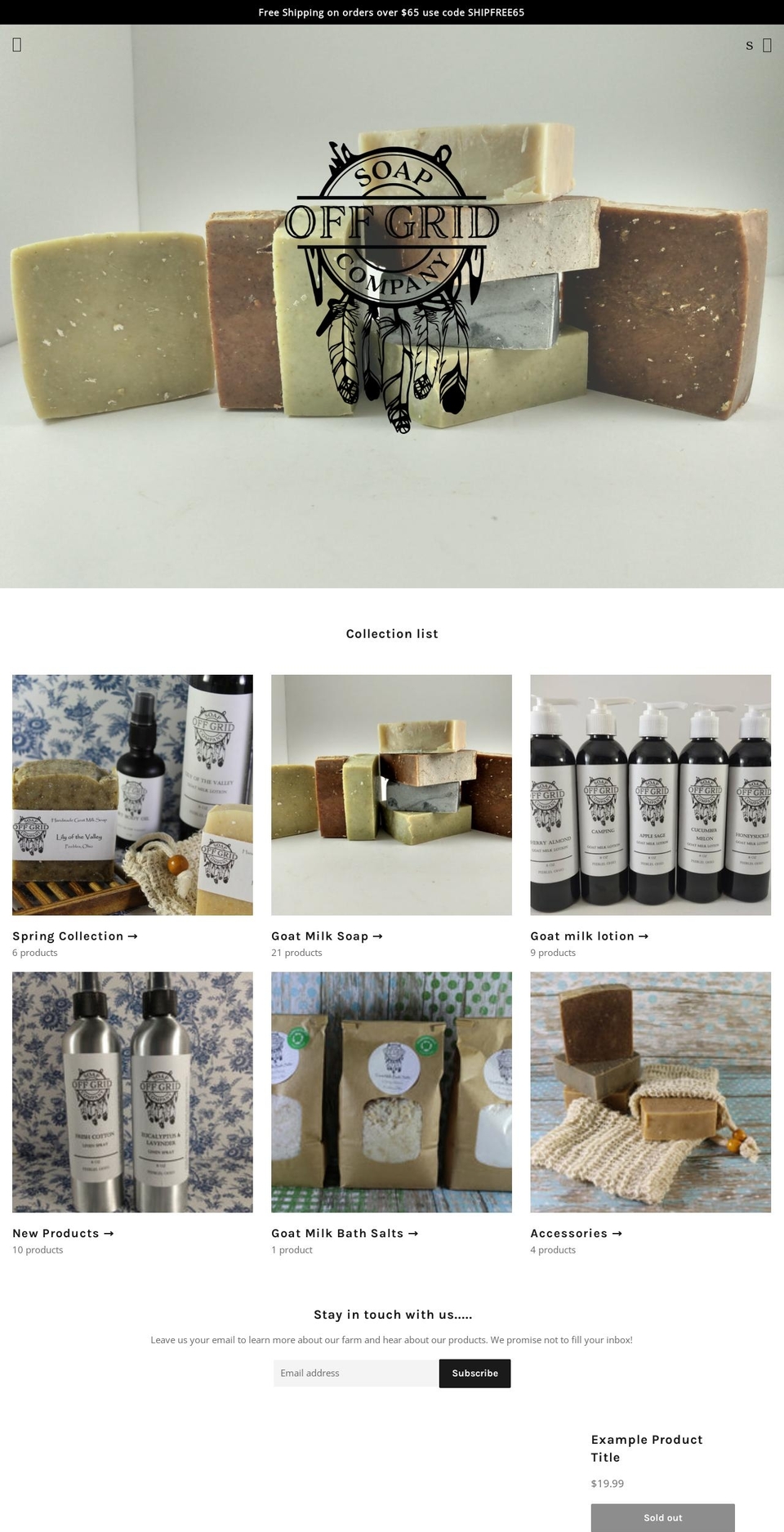 farmsweetfarmoklahoma.com — Shopify storefront screenshot