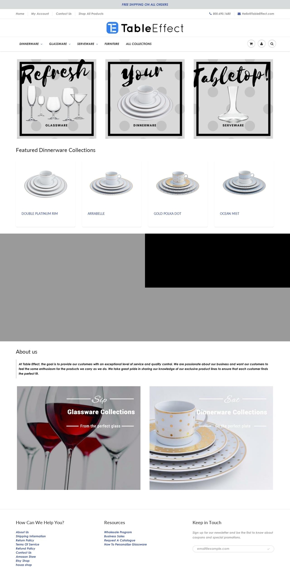 farmtables4sale.com — Shopify storefront screenshot