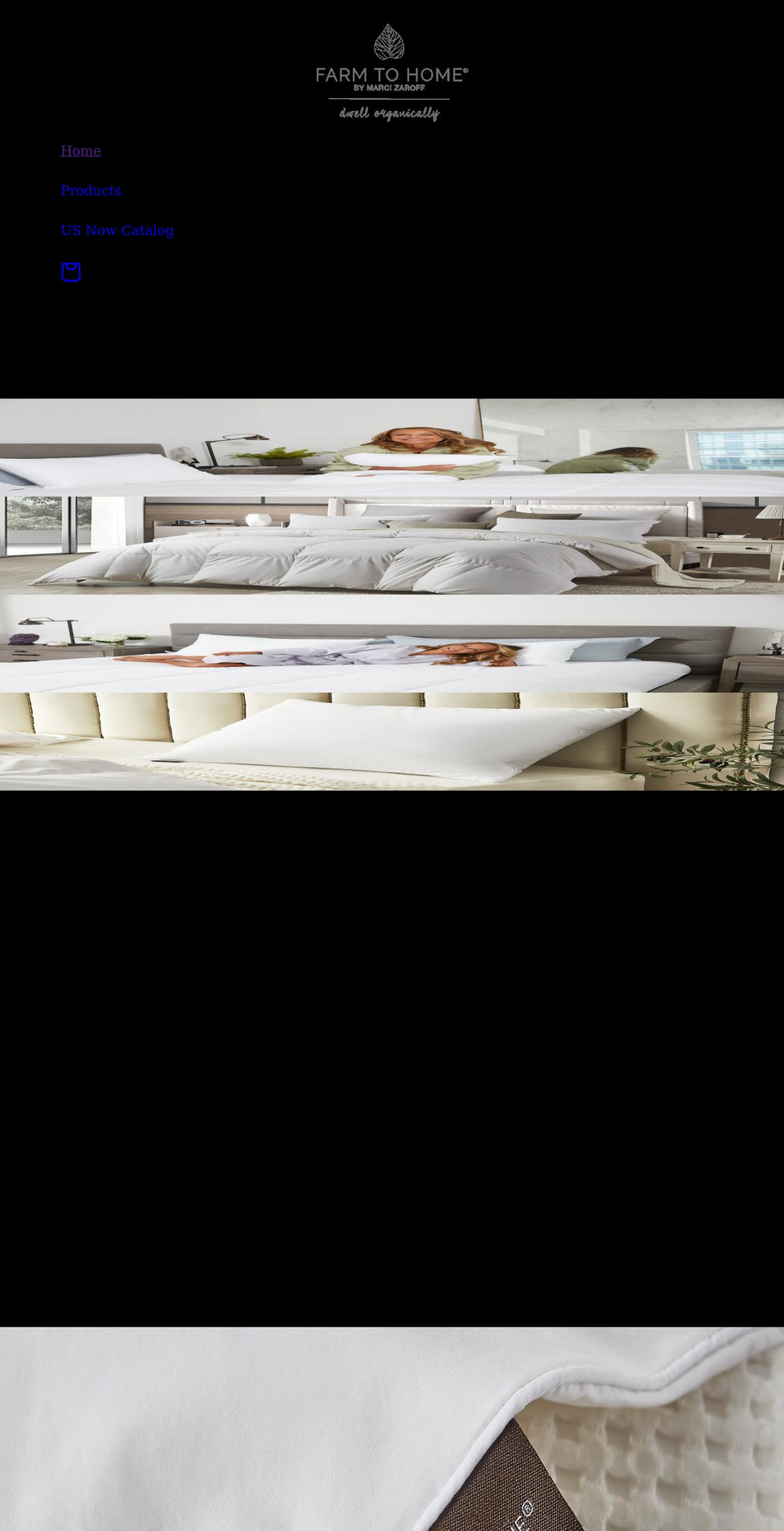 farmtohome.com shopify website screenshot