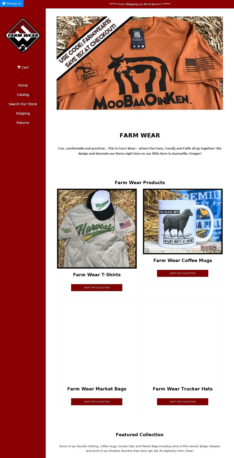 farmwear.com — Shopify storefront screenshot