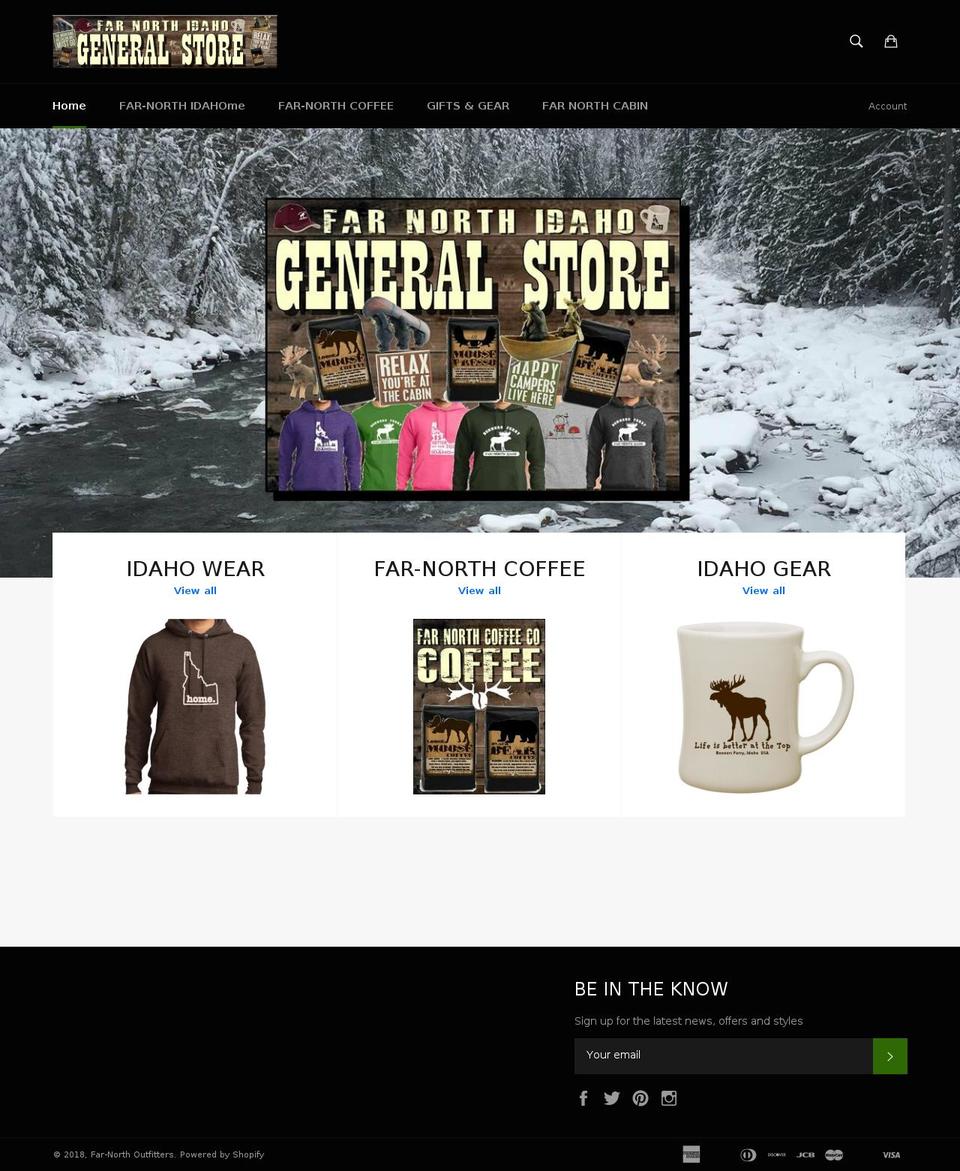 farnorthlogoshop.com — Shopify storefront screenshot