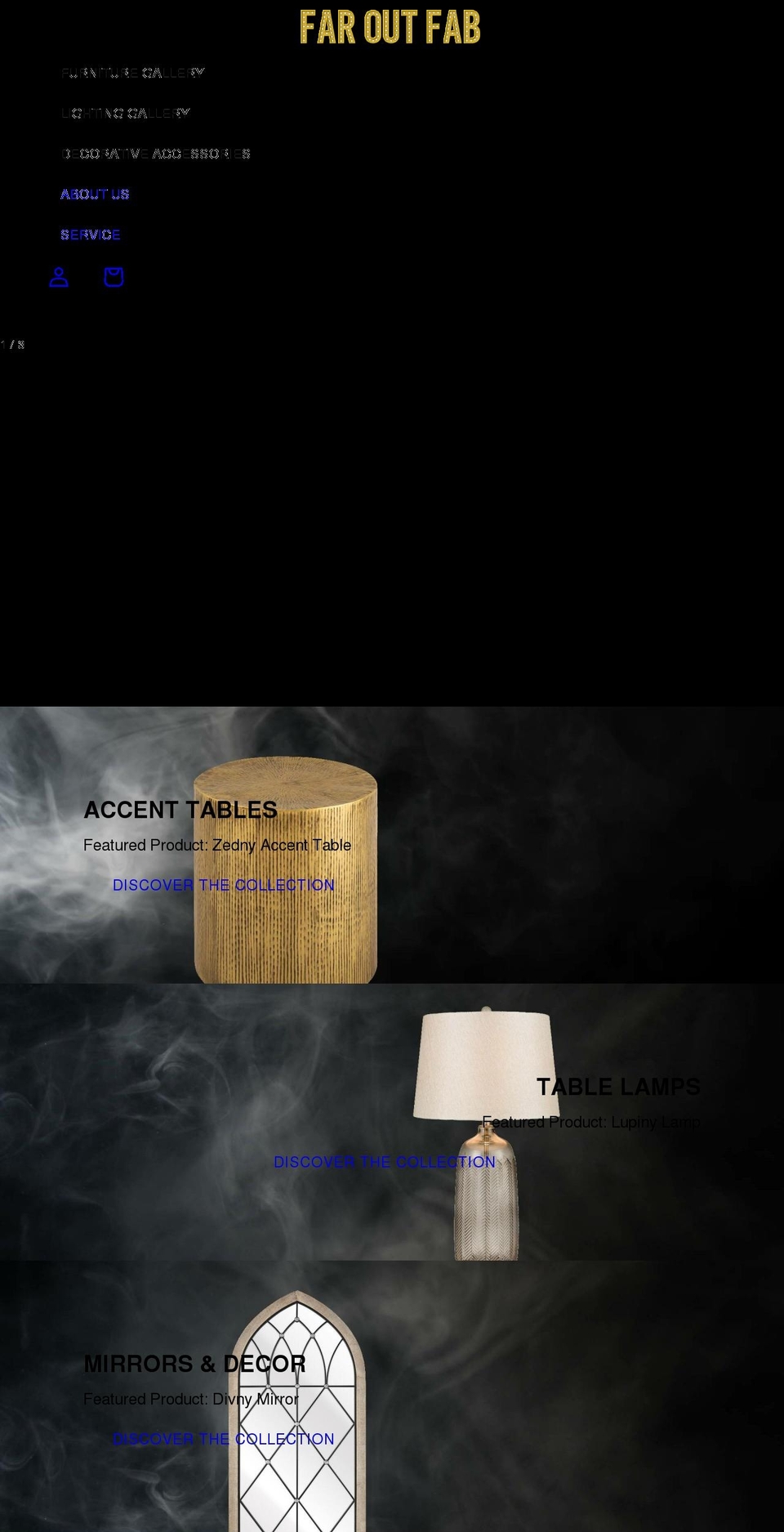 faroutfab.com shopify website screenshot