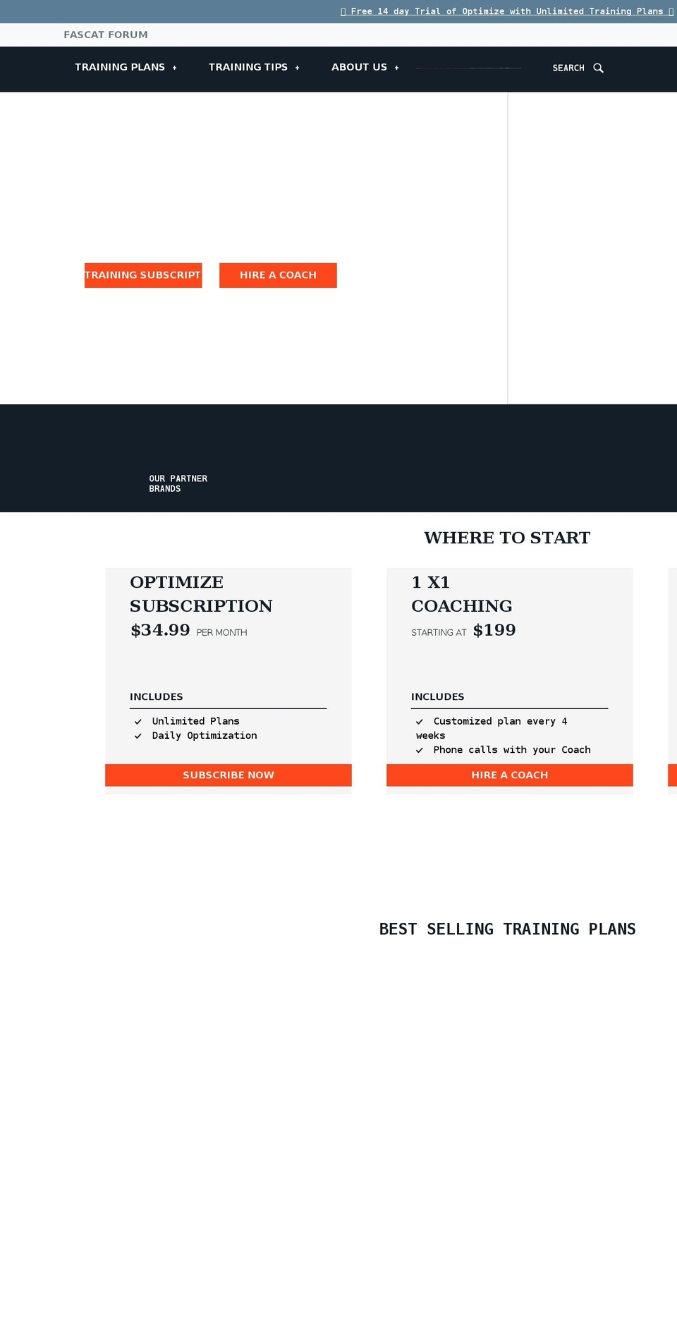 fascatcoaching.com shopify website screenshot