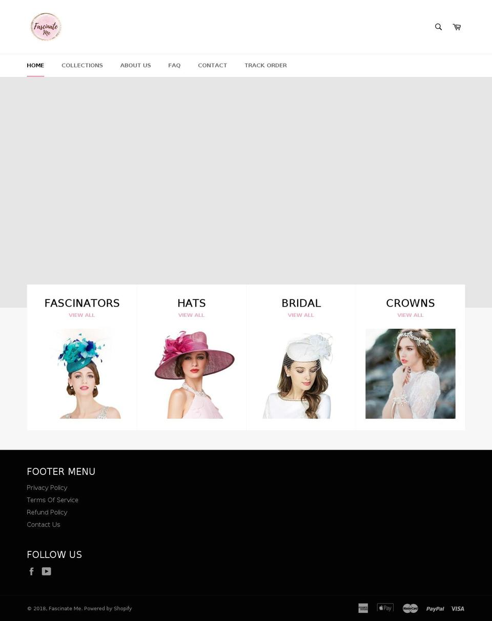 fascinateme.net shopify website screenshot