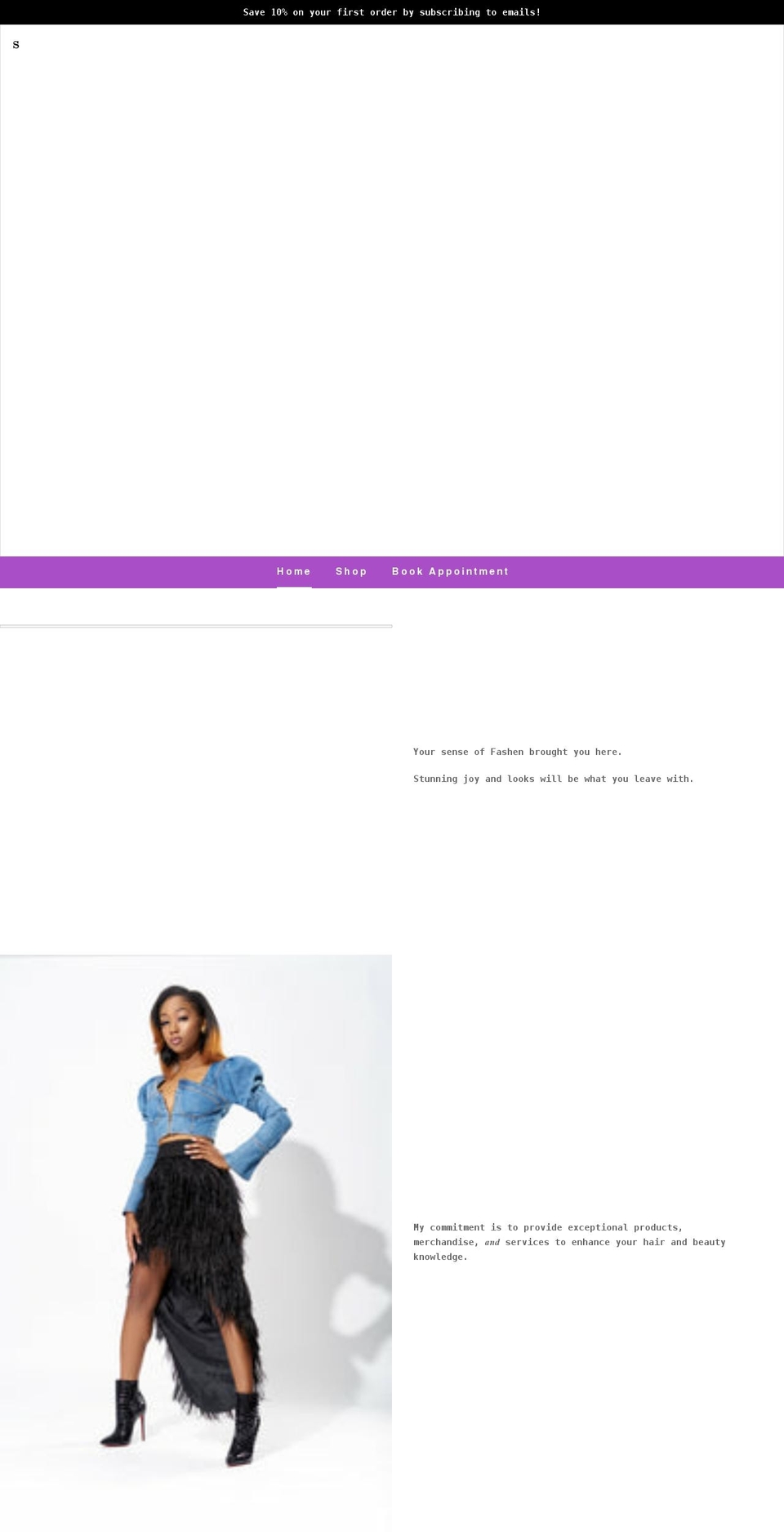 fashencompany.com shopify website screenshot