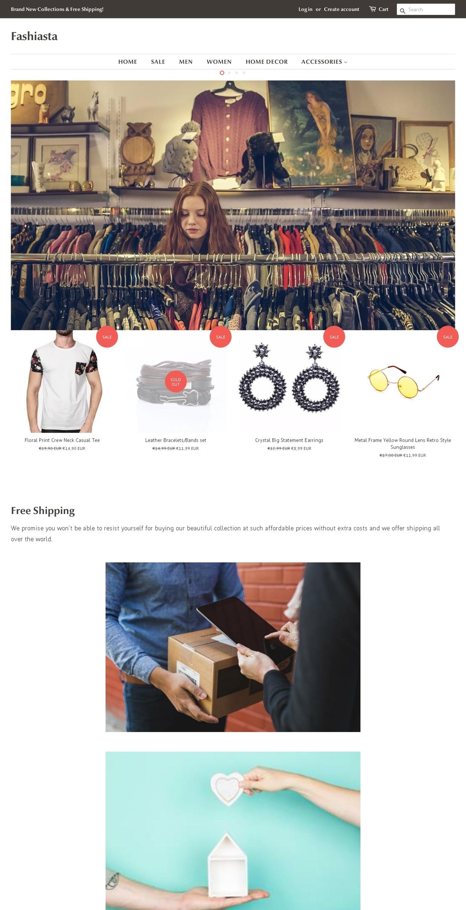 fashiasta.com — Shopify storefront screenshot