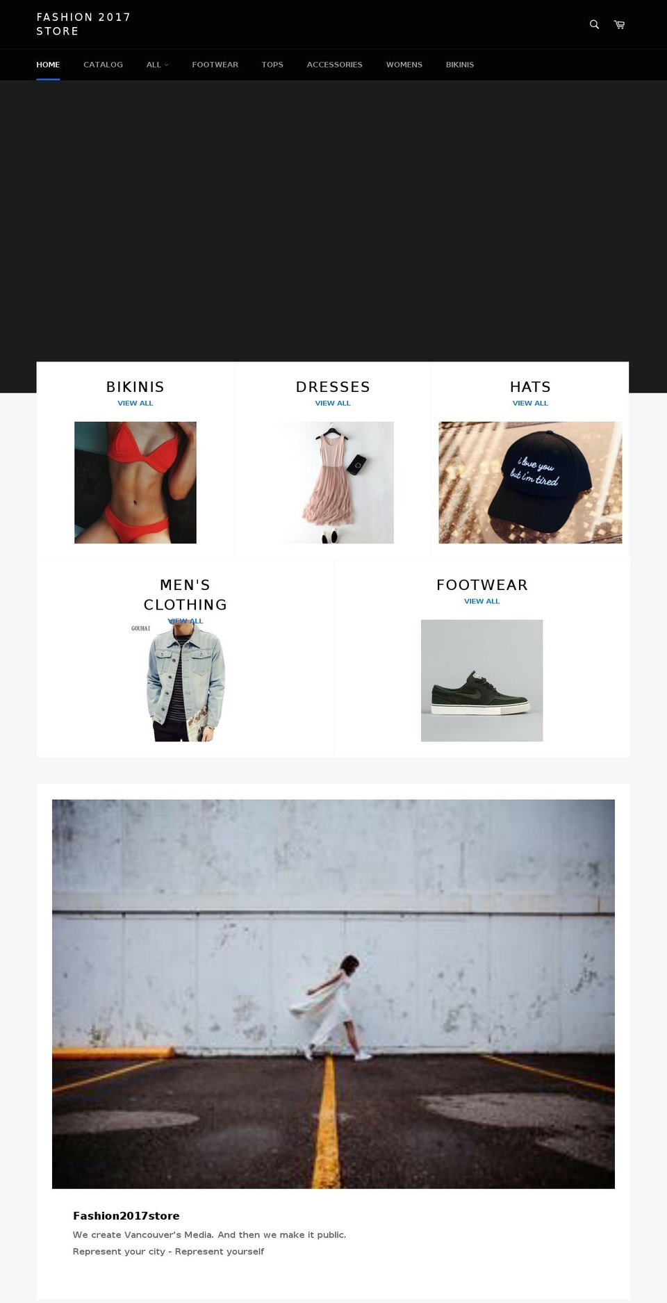 fashion2017store.com shopify website screenshot