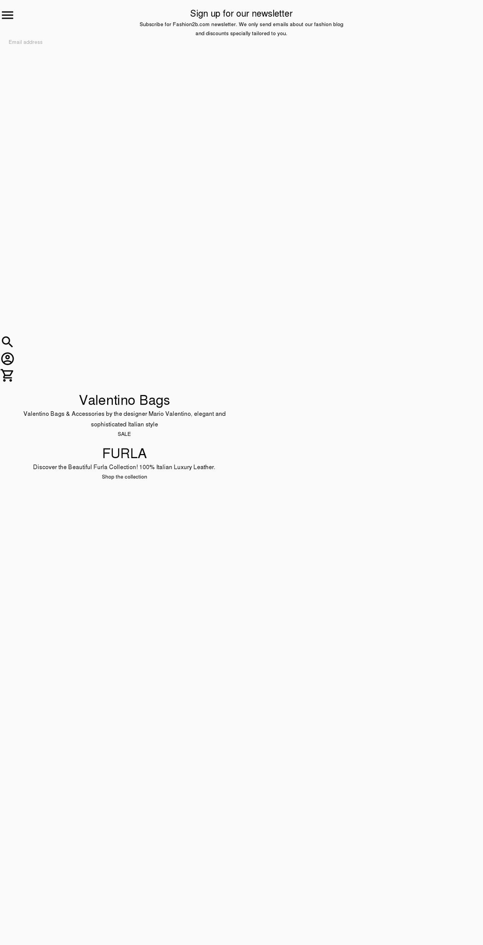 fashion2b.com — Shopify storefront screenshot
