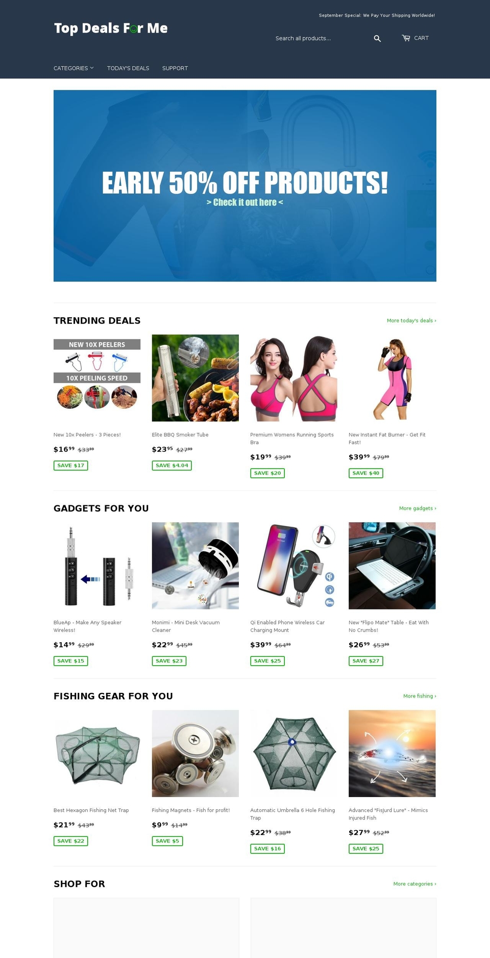 fashionaccessoriesformen.com — Shopify storefront screenshot