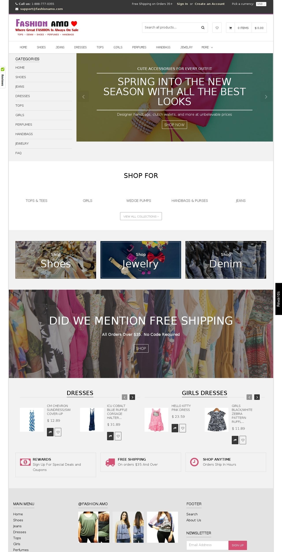 qrack-v1-5-2 Shopify theme site example fashionamo.com