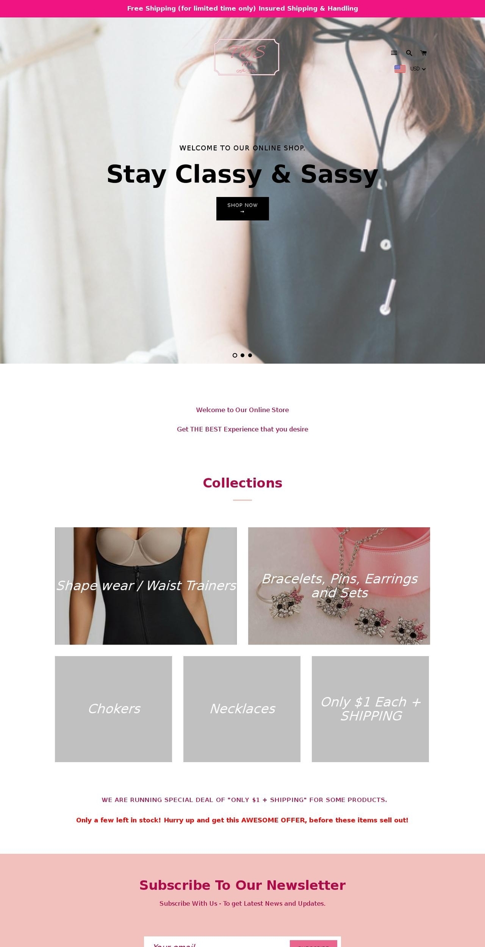 fashionandstyle777.com shopify website screenshot