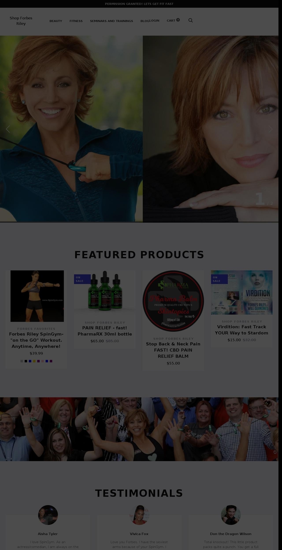 fashionbyforbes.com shopify website screenshot