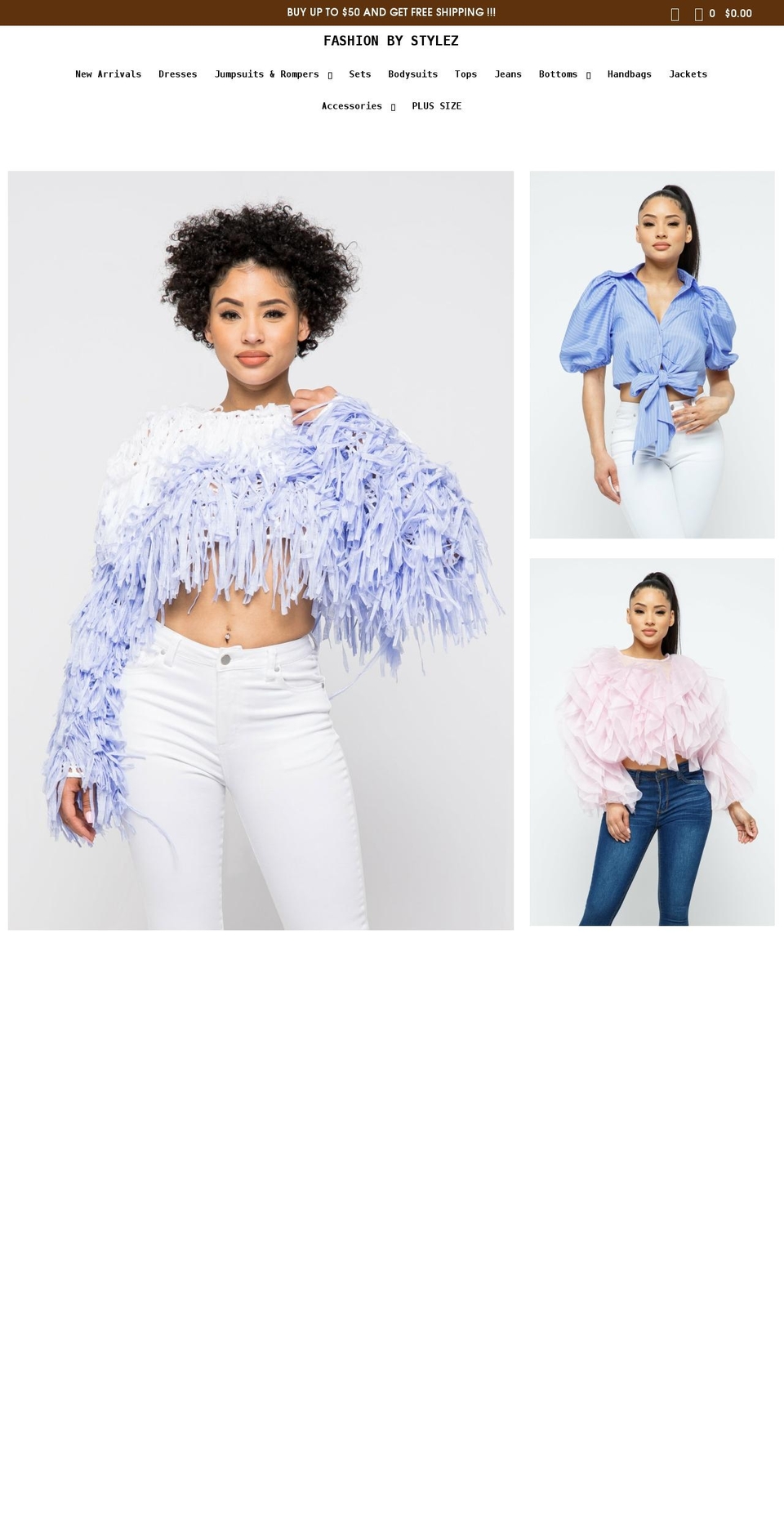 fashionbystylez.com shopify website screenshot