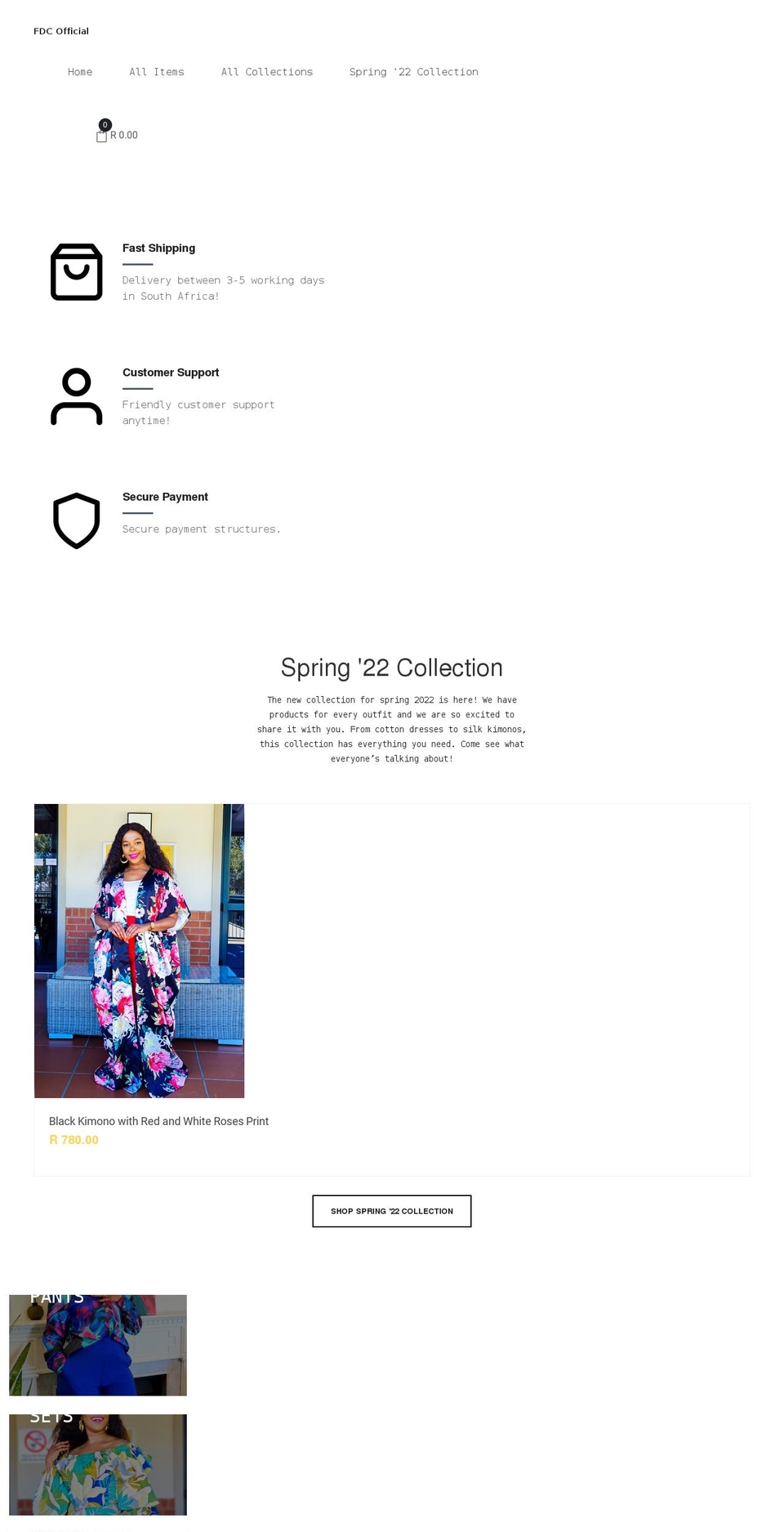 fashiondashcouture.com shopify website screenshot