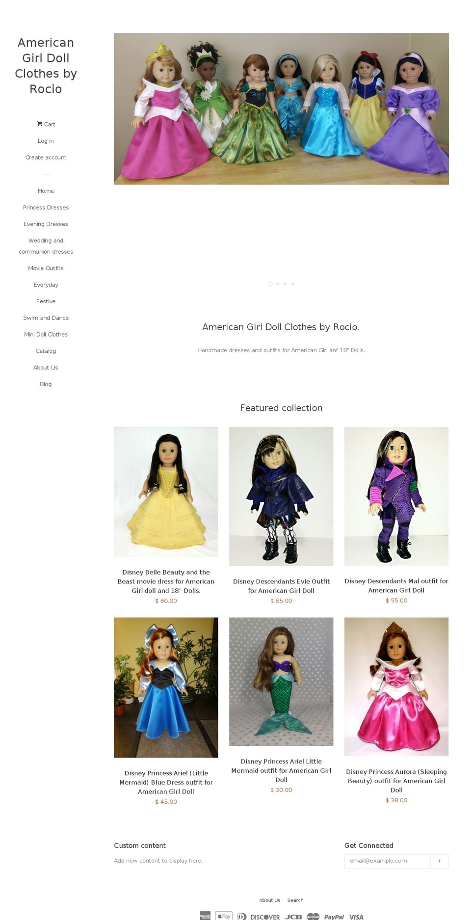 fashiondollsboutique.com shopify website screenshot