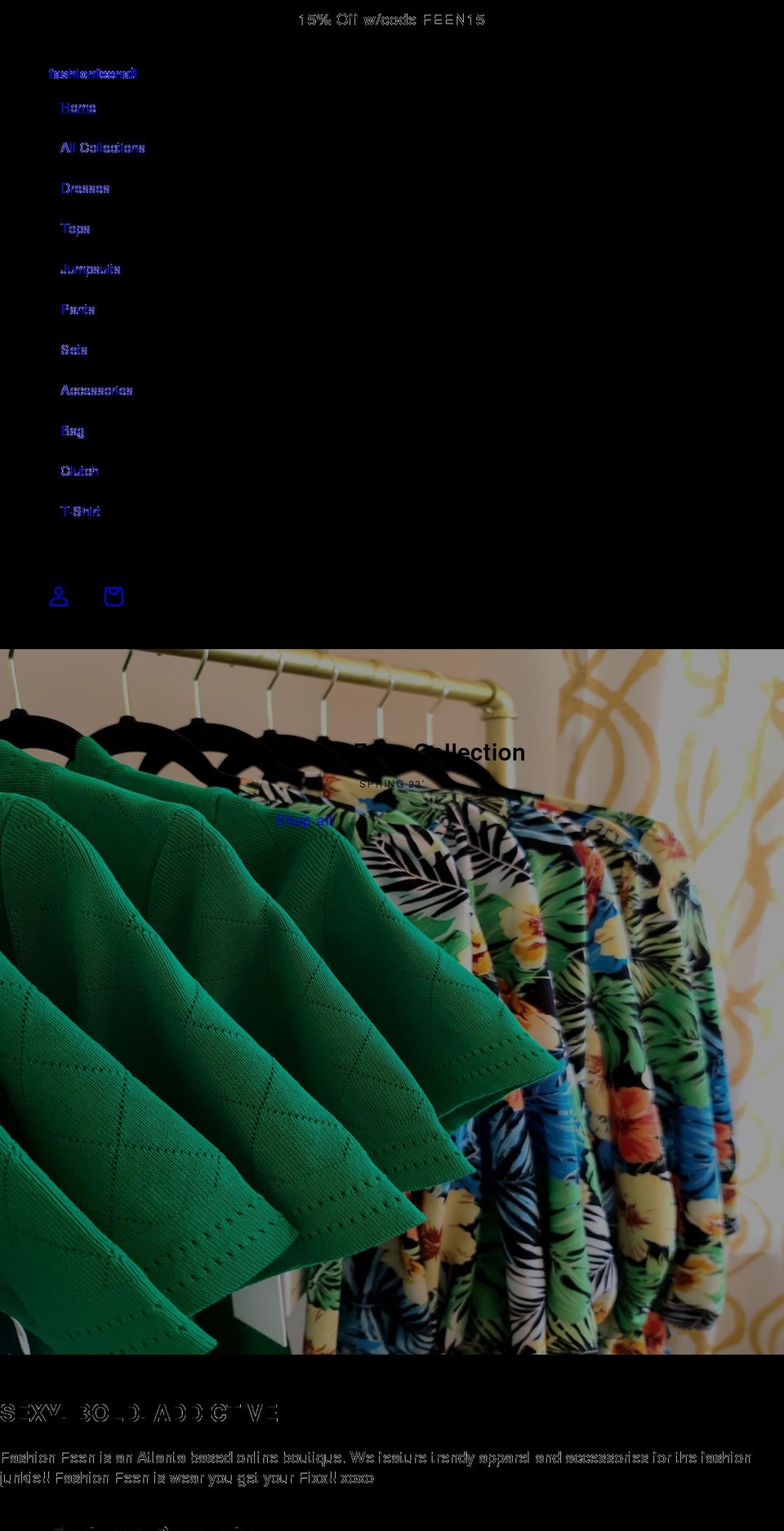 fashionfeenatl.com shopify website screenshot