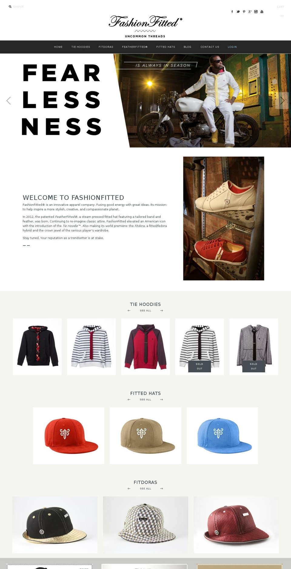 fashionfitted.com shopify website screenshot
