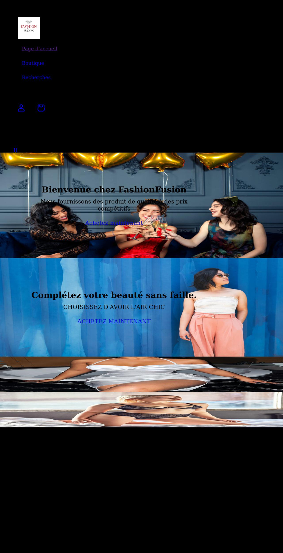 fashionfusion.net shopify website screenshot