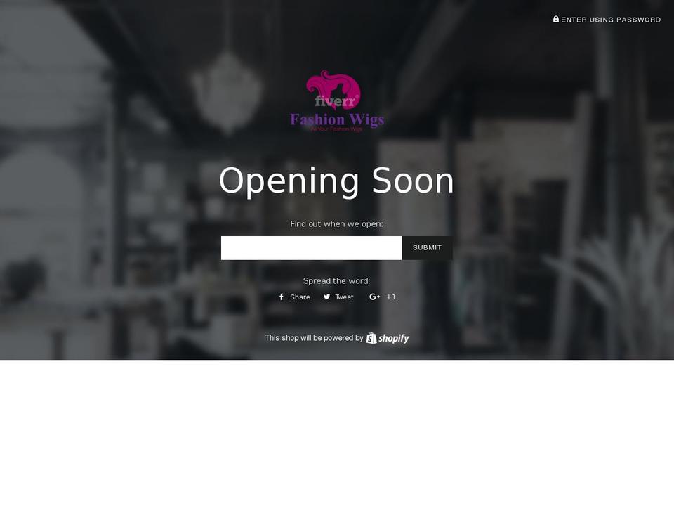 fashionhairwigs.com shopify website screenshot