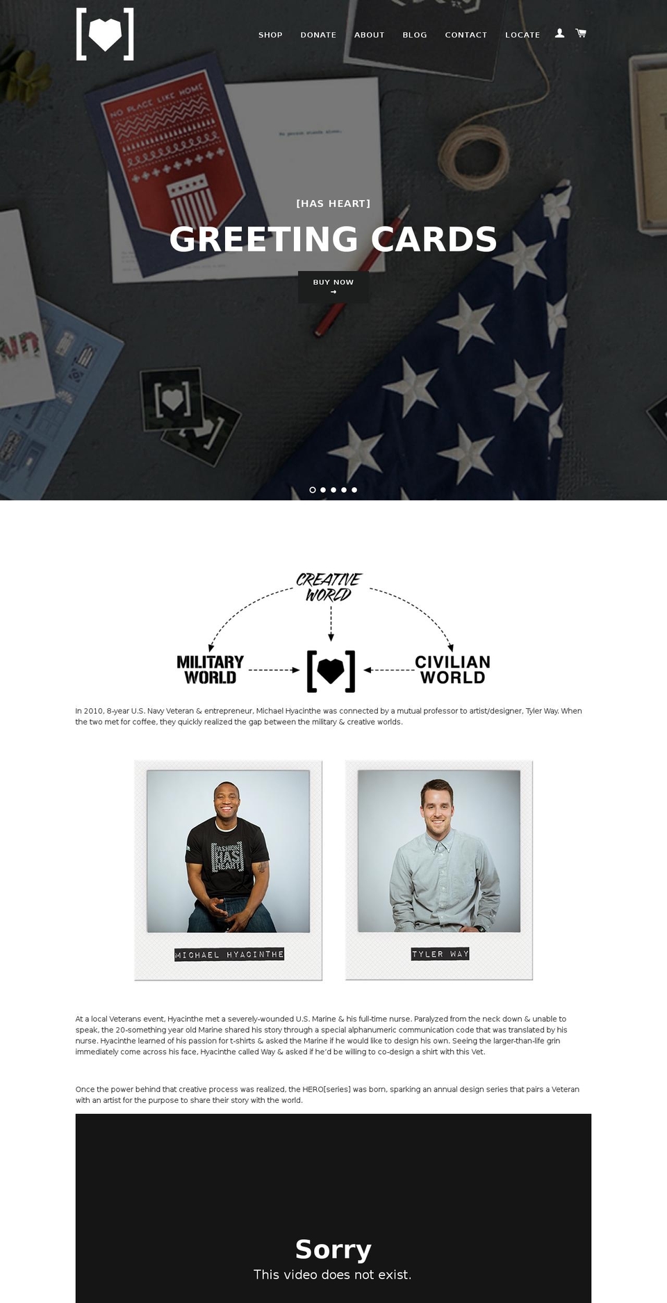 fashionhasheart.org shopify website screenshot