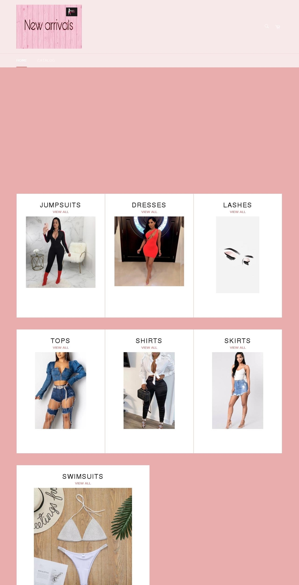 fashionheartt.com shopify website screenshot
