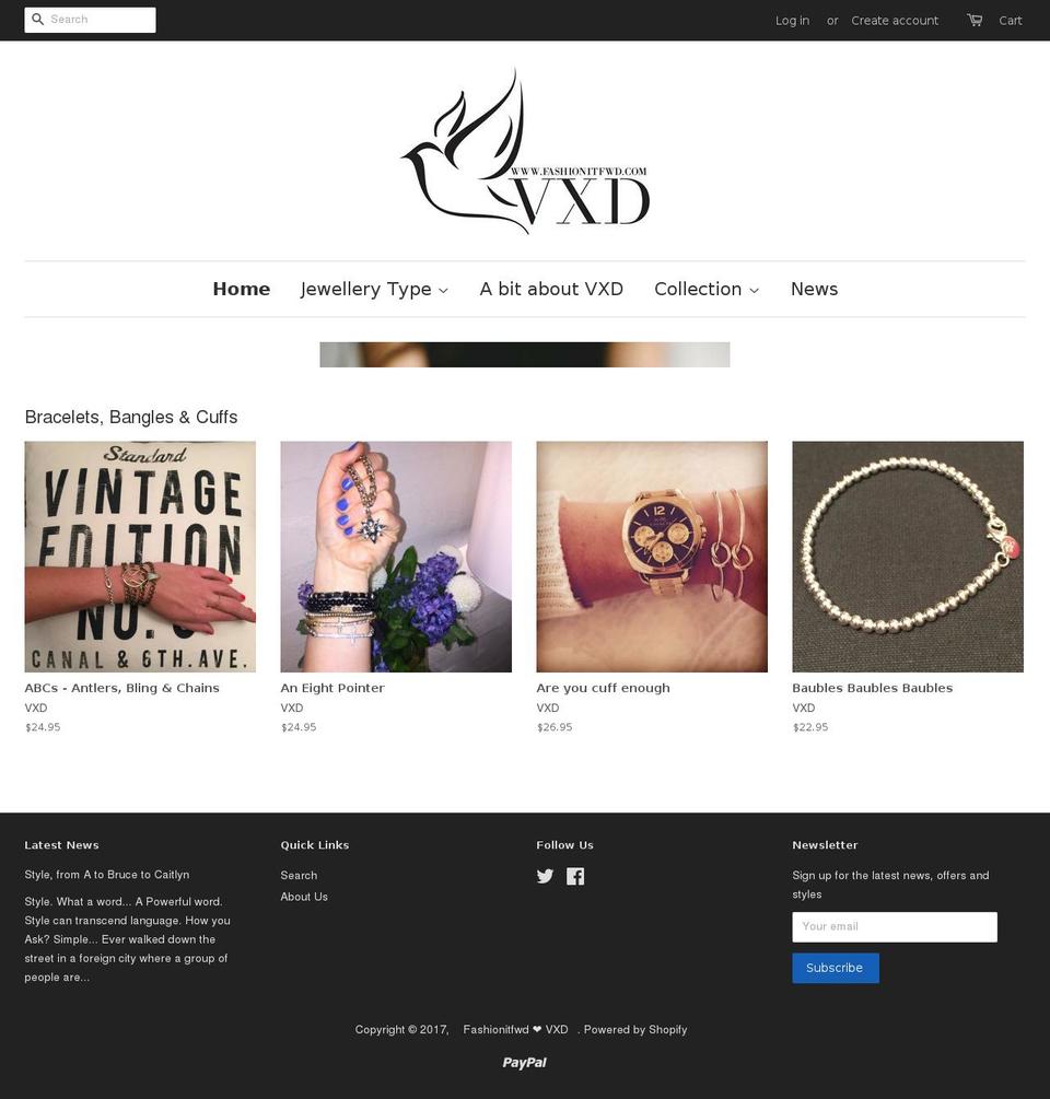 fashionitfwd.com shopify website screenshot
