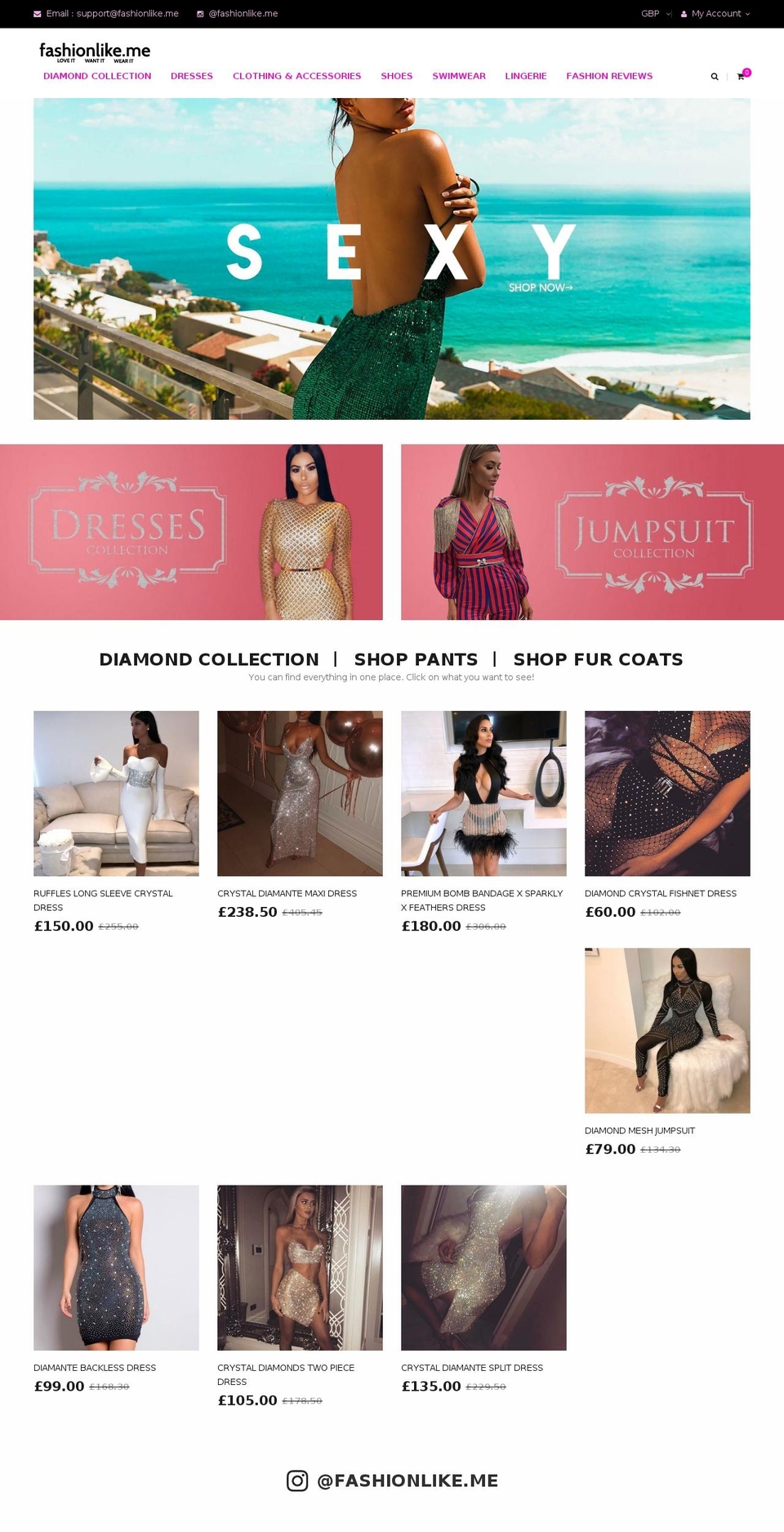 simolux-1 Shopify theme site example fashionlike.me