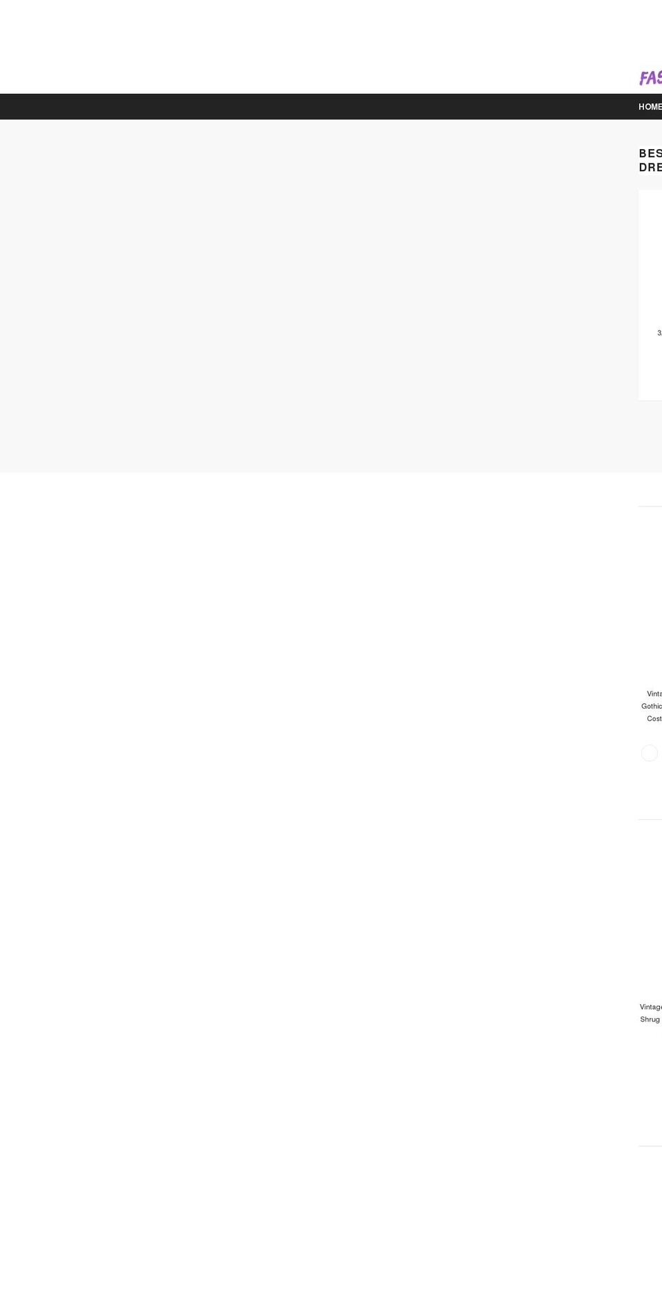 fashionlovehunter.com shopify website screenshot