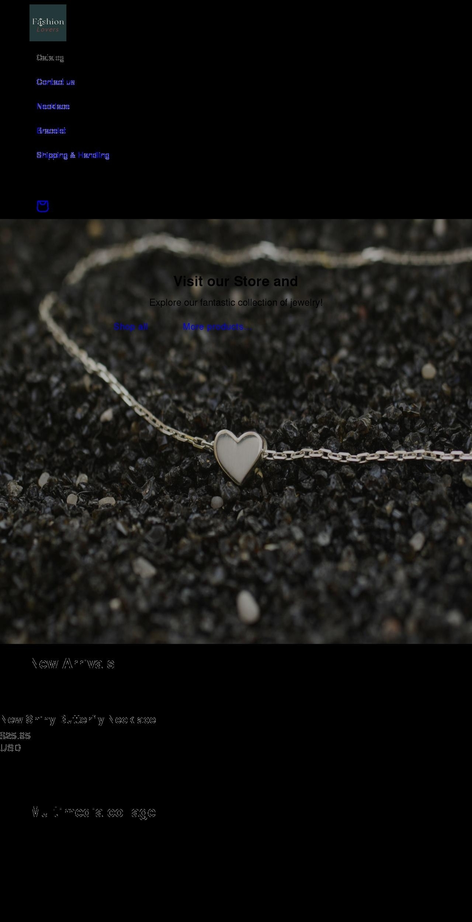 fashionlovers.net shopify website screenshot