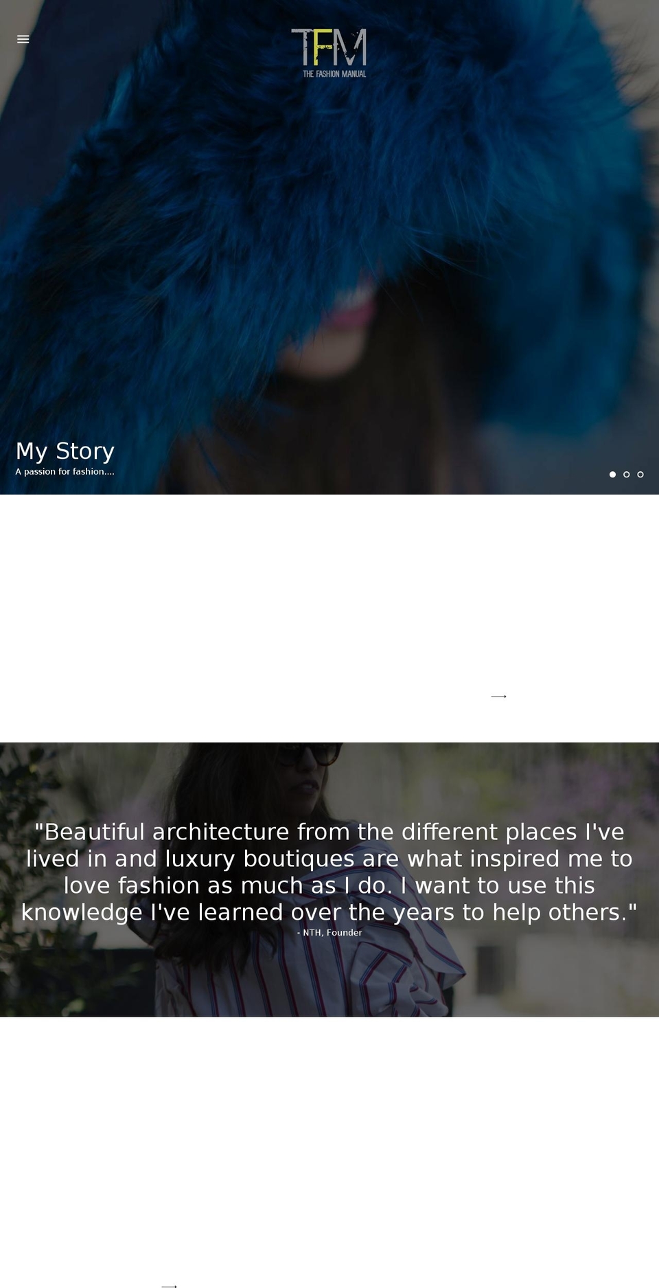 fashionmanualonline.com — Shopify storefront screenshot