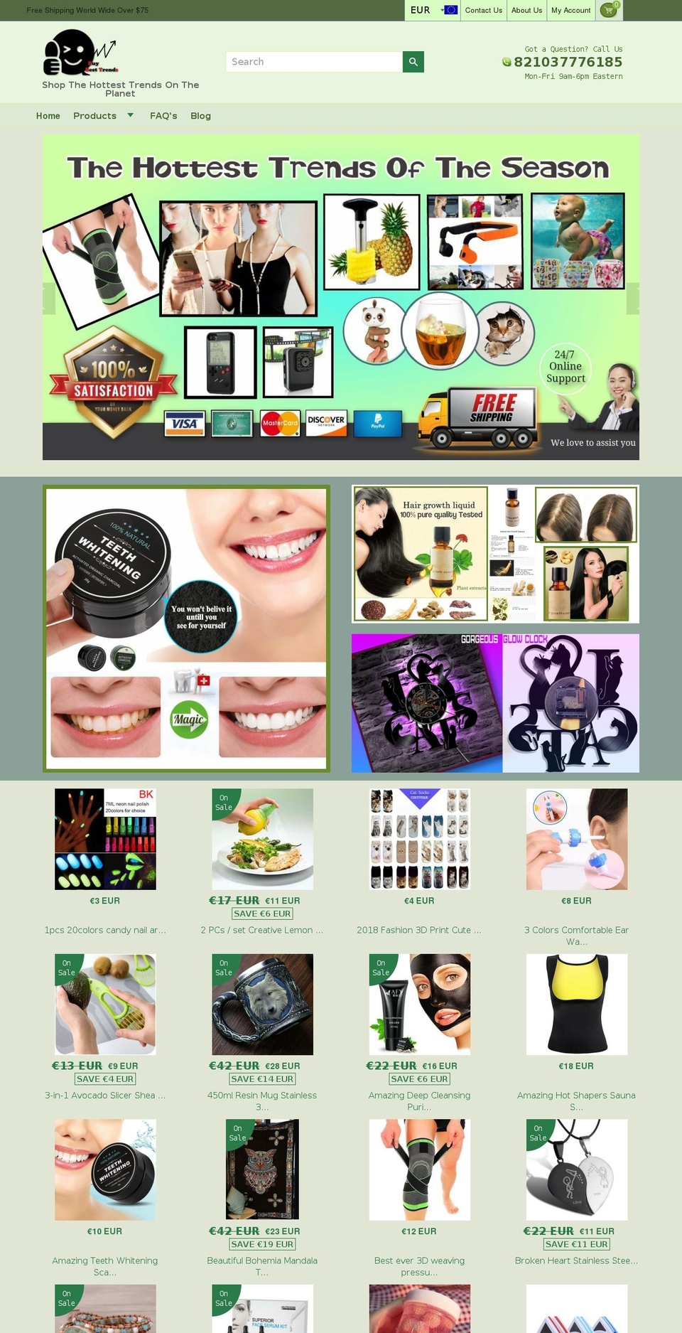 fashionmisoul.com — Shopify storefront screenshot