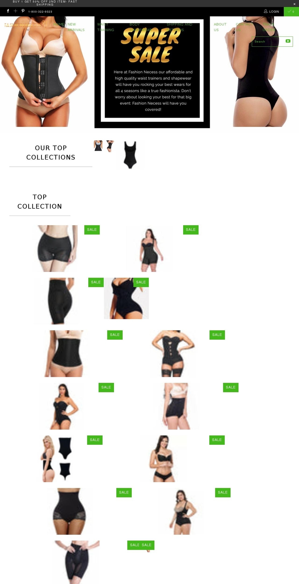 14\/06 Custumtheme by Simprosys Shopify theme site example fashionneccess.com