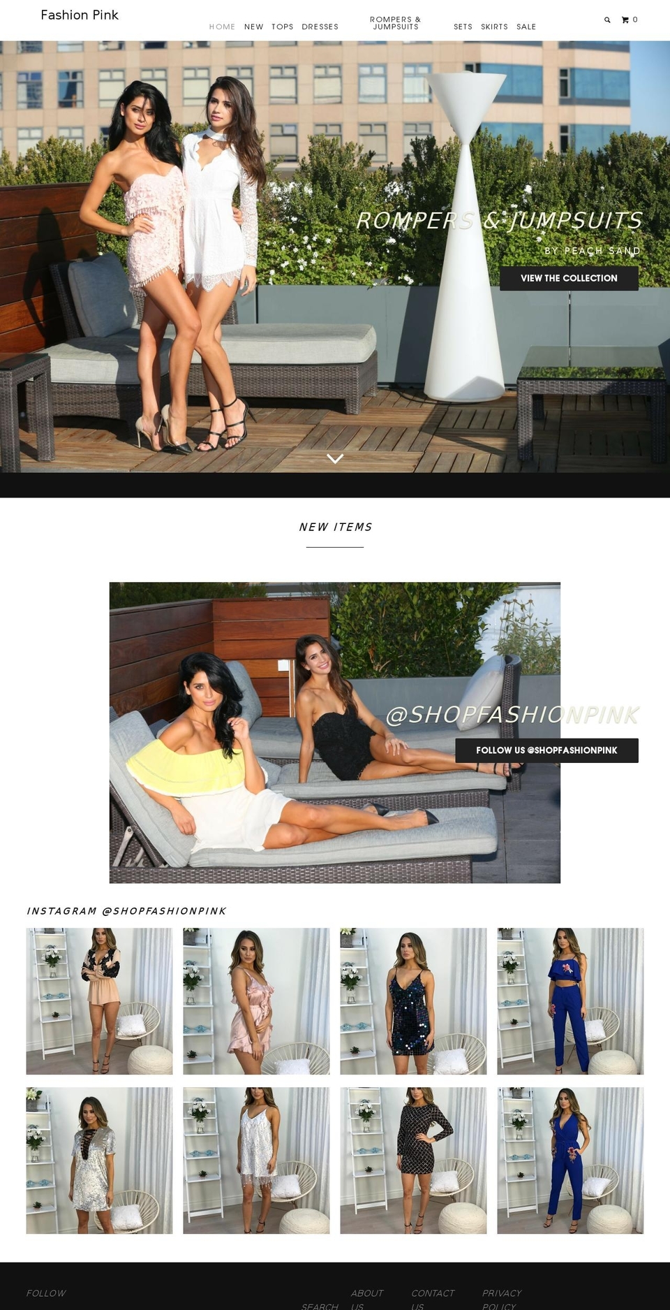 fashionpink.com shopify website screenshot