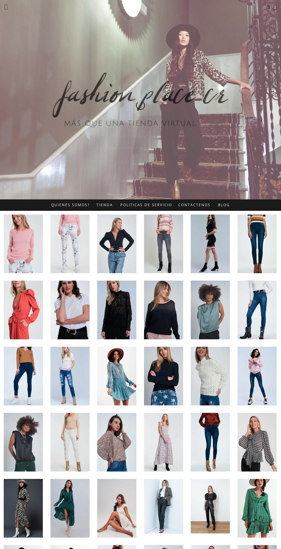 fashionplacecr.com shopify website screenshot