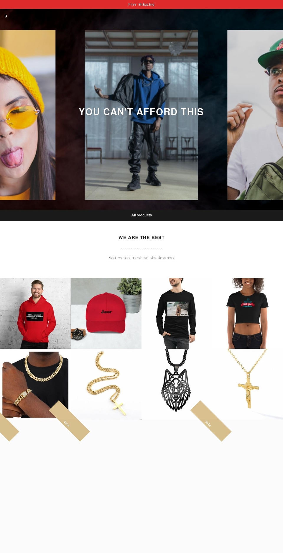 fashionprostore.com shopify website screenshot