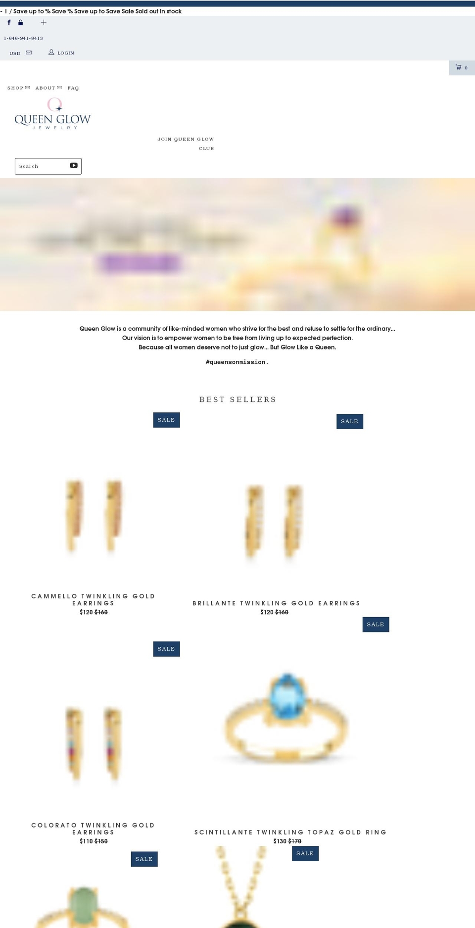 fashionqueenss.com — Shopify storefront screenshot