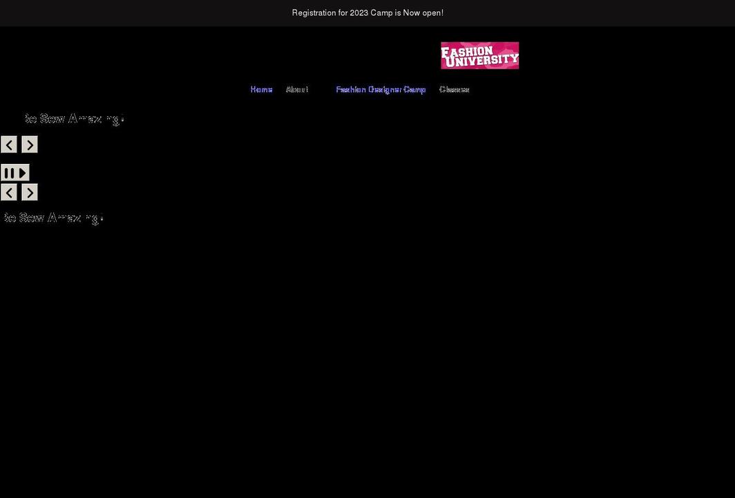 fashionunj.com shopify website screenshot