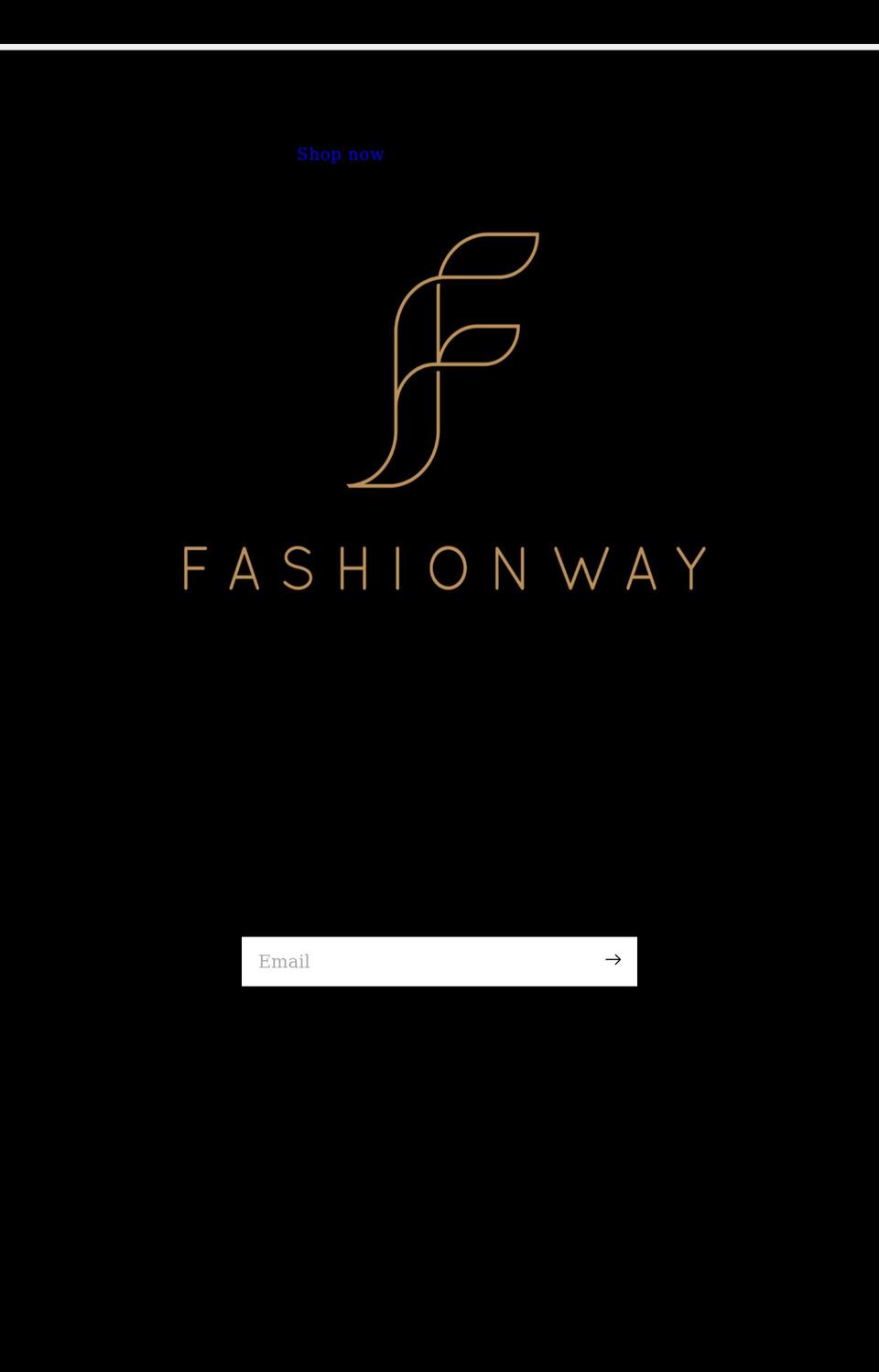 fashionway.org shopify website screenshot