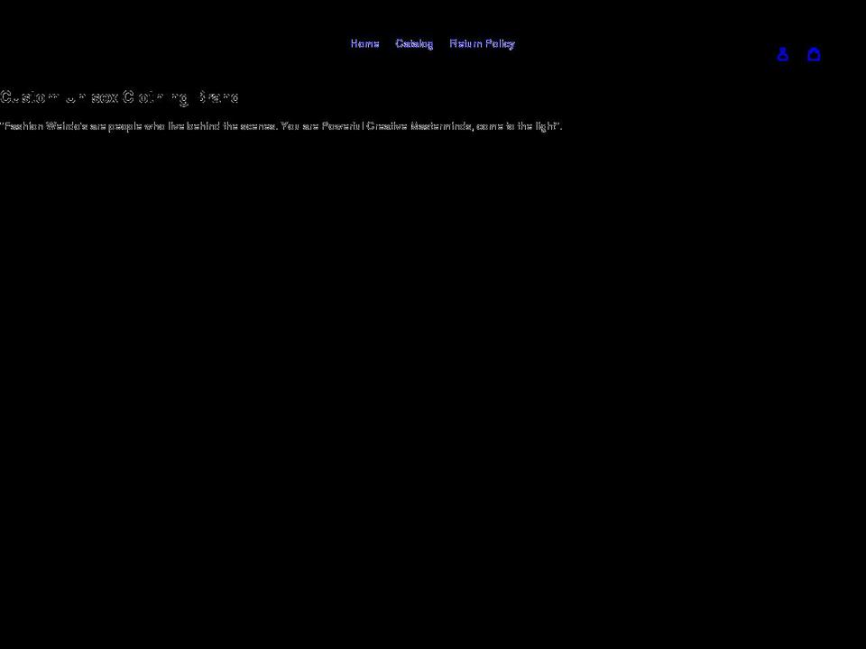 fashionweirdo.com — Shopify storefront screenshot
