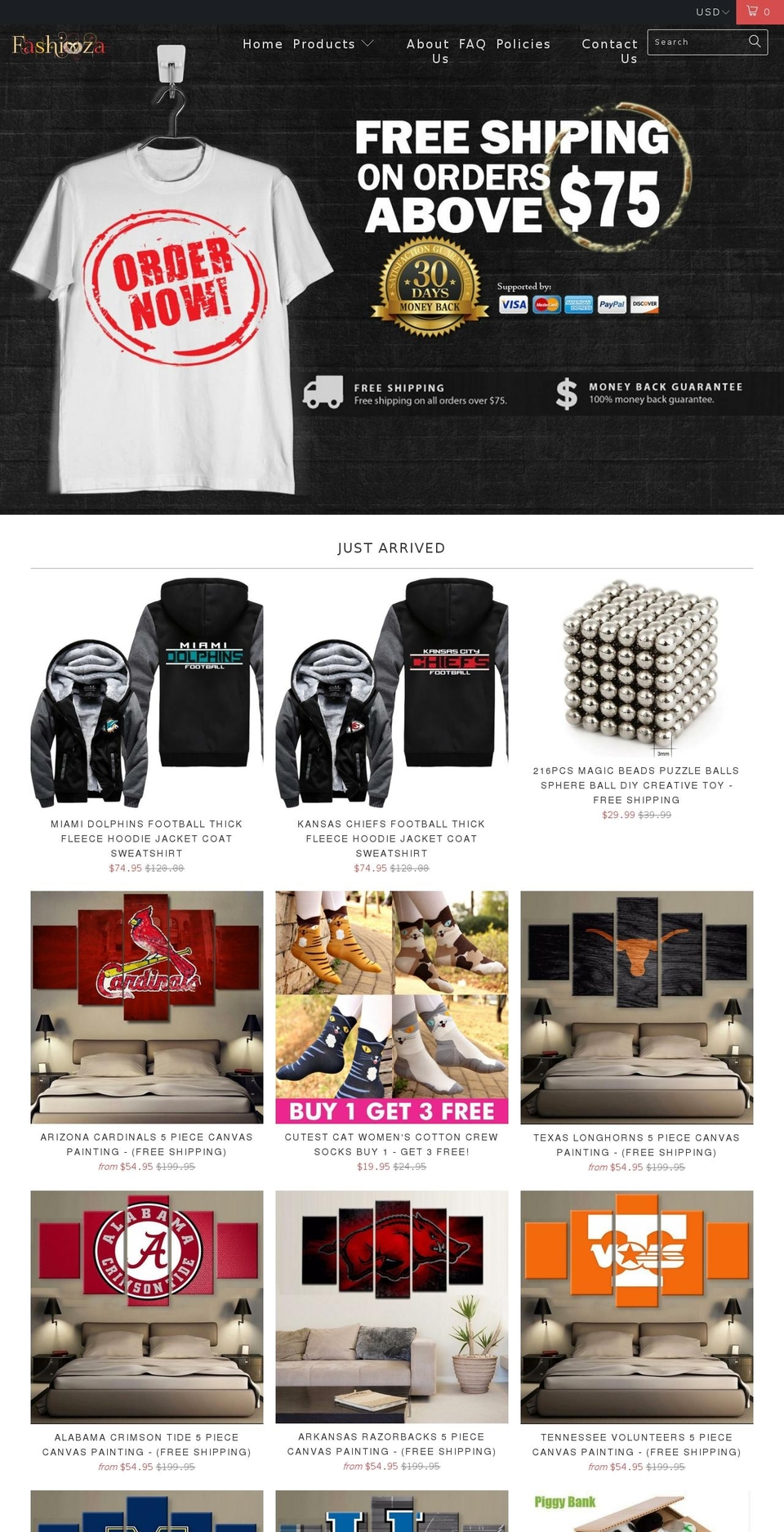 turbo1 Shopify theme site example fashioza.com