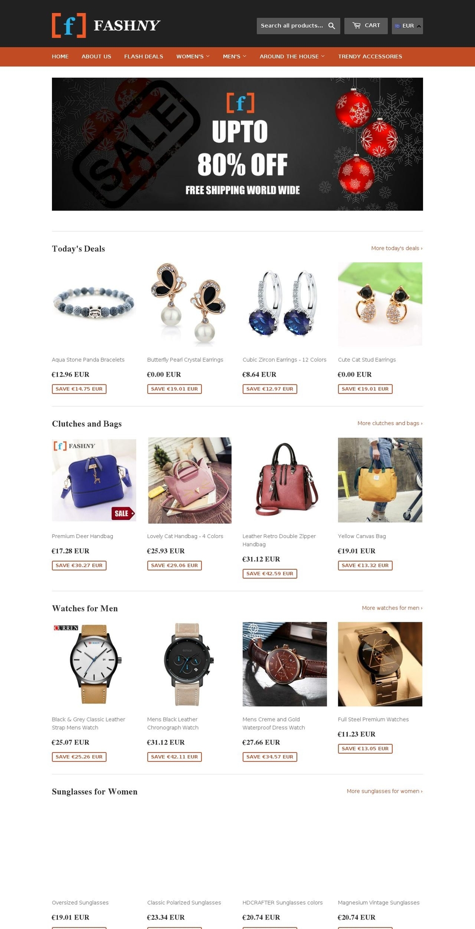 fashny.com — Shopify storefront screenshot