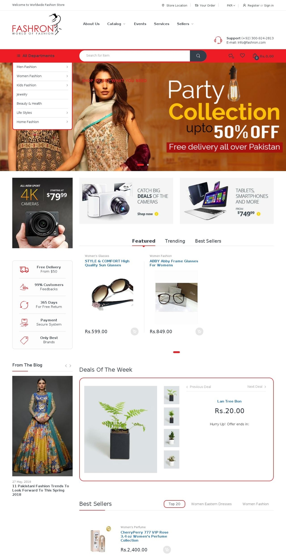 fashron.com — Shopify storefront screenshot