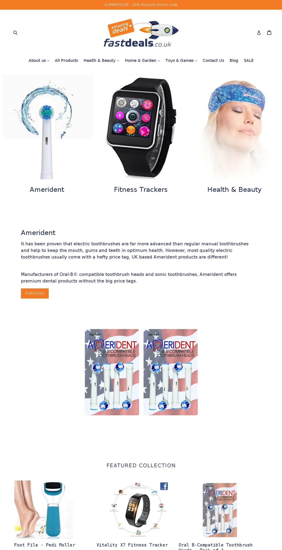 fastdeals.co.uk shopify website screenshot